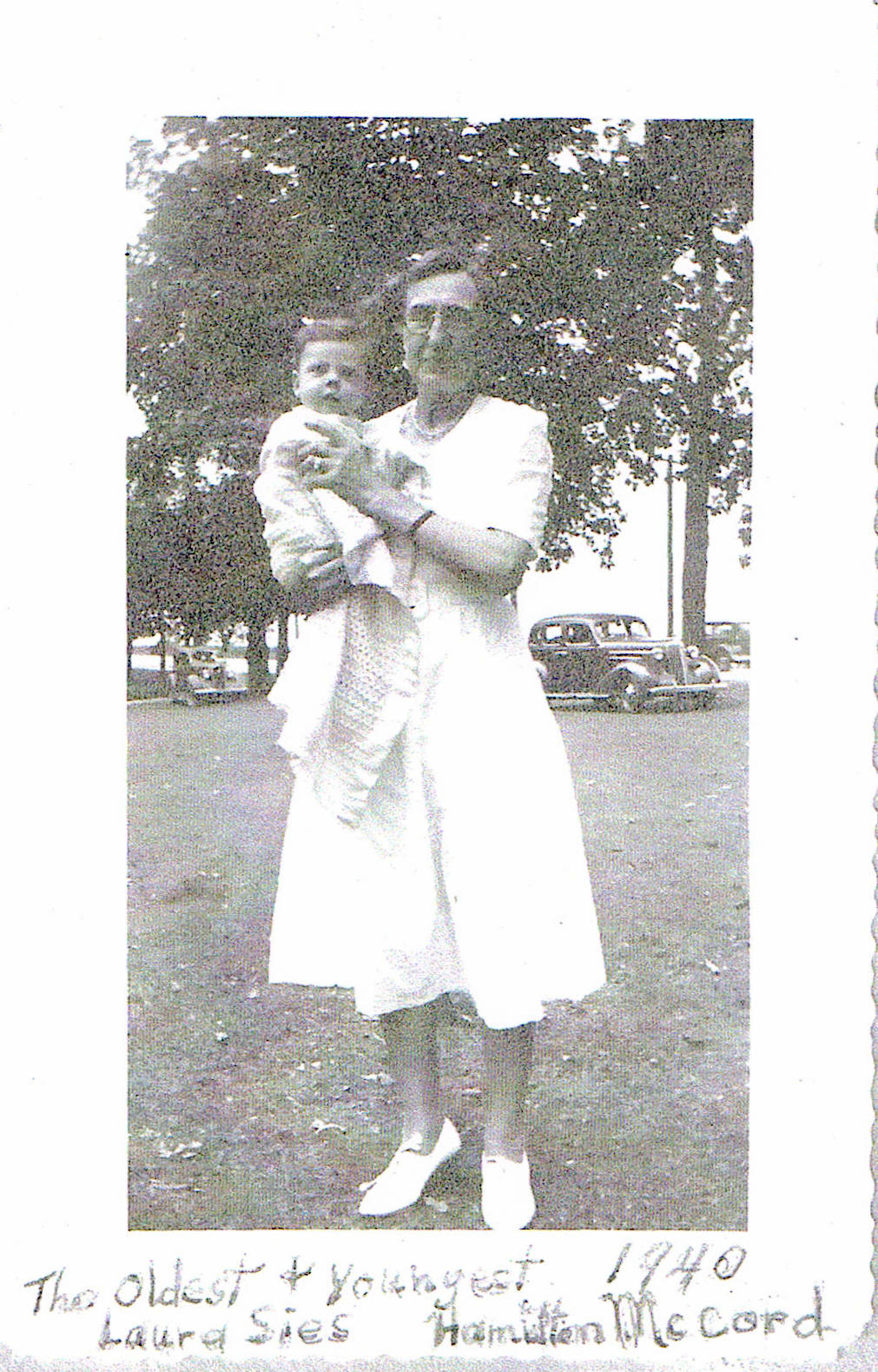 Laura Burgoon Sies and Hamilton McCord, 1940